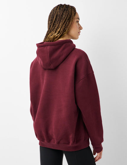 Sweaty Betty Premium Brushed Classic Hoody - Malbec Redimages2- The Sports Edit