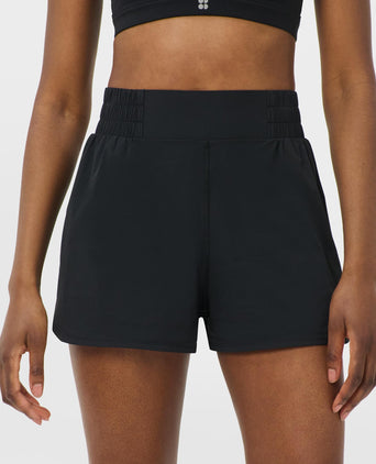 Running Shell Shorts - Black