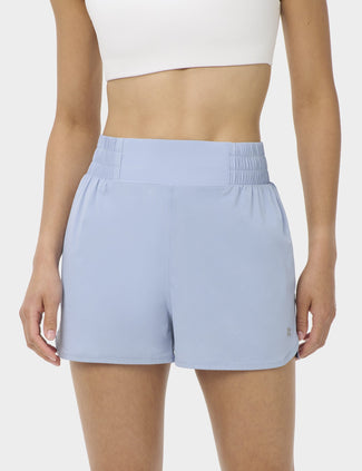Running Shell Shorts - Laguna Blue