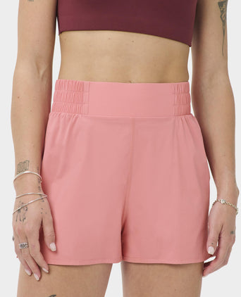 Running Shell Shorts - Melrose Pink