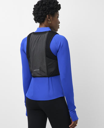 Runner's High 6 Pocket Vest - Black Reflective