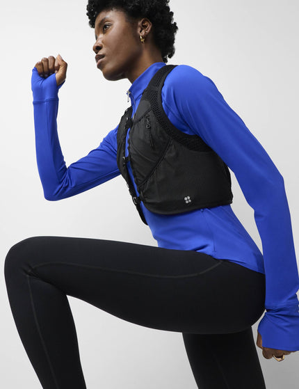 Sweaty Betty Runner's High 6 Pocket Vest - Black Reflectiveimages7- The Sports Edit