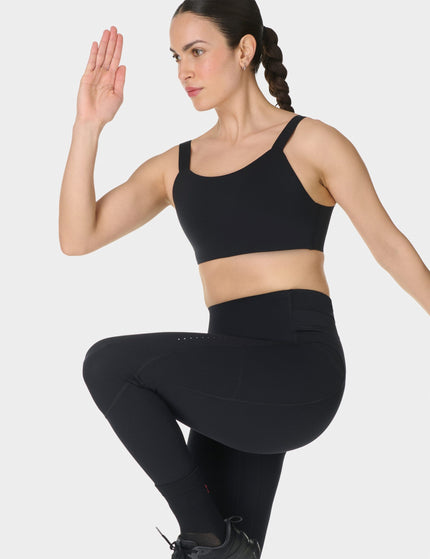 Sweaty Betty Runner's High High Support Sports Bra - Blackimages4- The Sports Edit