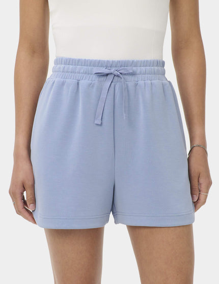 Sweaty Betty Sand Wash CloudWeight High Waisted Shorts - Laguna Blueimages1- The Sports Edit