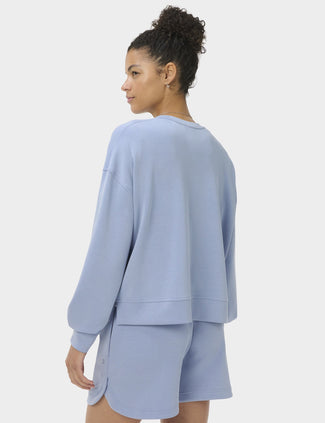 Sand Wash CloudWeight Sweatshirt - Laguna Blue