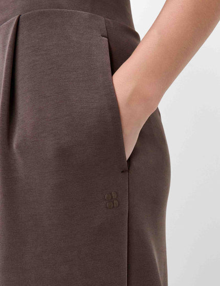 Sweaty Betty Sand Wash Wide Leg Trousers - Espresso Brownimages3- The Sports Edit