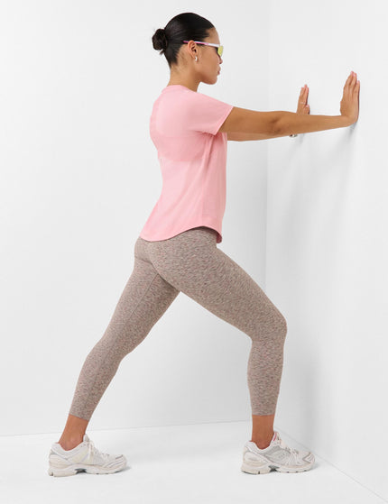 Sweaty Betty Seamless 7/8 Space Dye Leggings - Almond Beige Marlimages5- The Sports Edit
