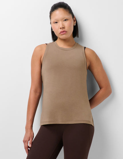 Sweaty Betty Soft Flow Studio Tank Top - Utility Brownimages1- The Sports Edit