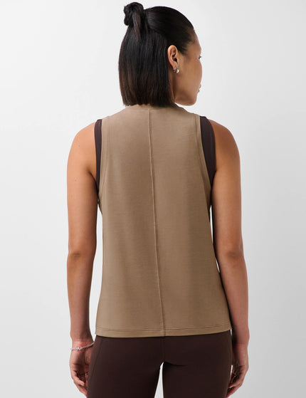 Sweaty Betty Soft Flow Studio Tank Top - Utility Brownimages2- The Sports Edit