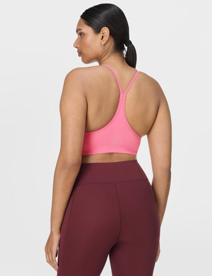 Sweaty Betty Spirit Restored Yoga Bra - Lollipop Pinkimages2- The Sports Edit