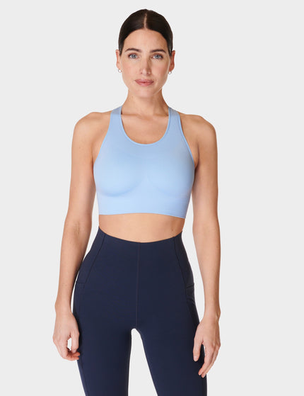 Sweaty Betty Stamina Seamless Sports Bra - Breeze Blueimages1- The Sports Edit