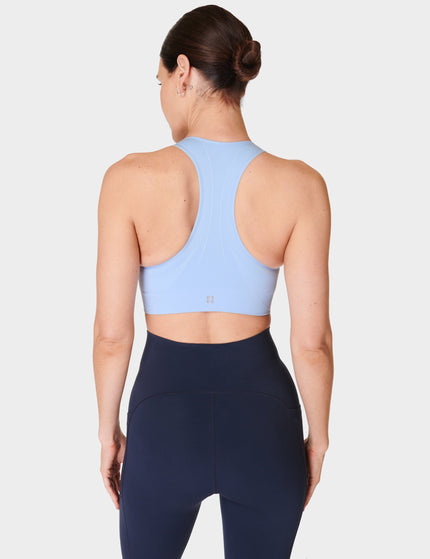 Sweaty Betty Stamina Seamless Sports Bra - Breeze Blueimages2- The Sports Edit