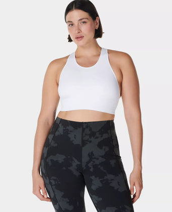 Stamina Seamless Sports Bra - White