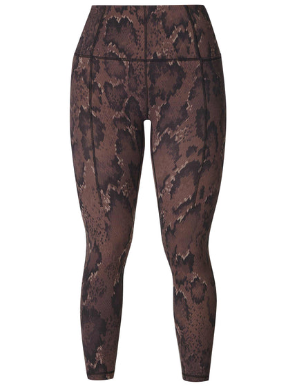 Sweaty Betty Super Soft 7/8 Yoga Leggings - Brown Python Printimages6- The Sports Edit