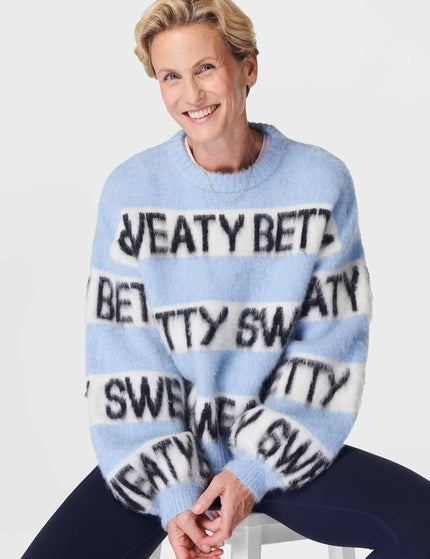 Sweaty Betty Sweaty Betty Knit Jumper - Breeze Blueimages4- The Sports Edit