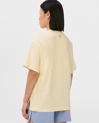 Tennis Graphic T-Shirt - Blue Tennis Ladies Print