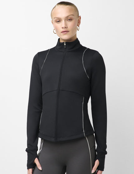 Sweaty Betty Therma Run Reflective Zip Up - Blackimages1- The Sports Edit