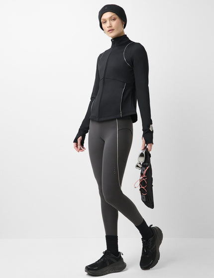 Sweaty Betty Therma Run Reflective Zip Up - Blackimages7- The Sports Edit
