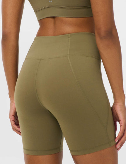Sweaty Betty Ultimate Studio 6" Shorts - Khaki Brownimages2- The Sports Edit