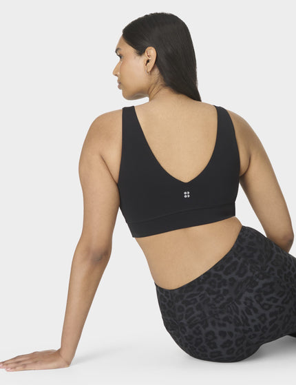 Sweaty Betty Ultimate Studio Voop Bra - Blackimages4- The Sports Edit