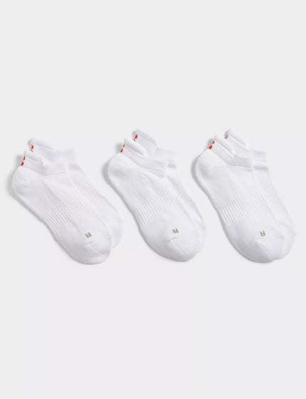 Sweaty Betty Workout Trainer Socks 3 Pack - Whiteimages1- The Sports Edit