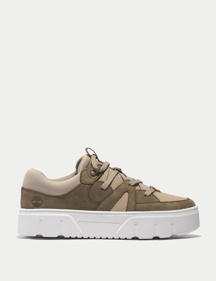 Timberland Laurel Court Lace-Up Low Trainer - Oliveimages1- The Sports Edit