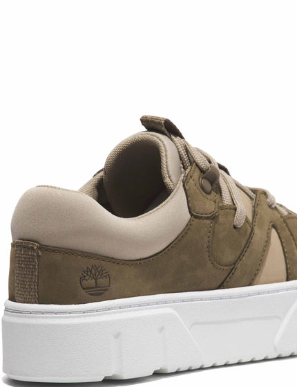 Timberland Laurel Court Lace-Up Low Trainer - Oliveimages6- The Sports Edit