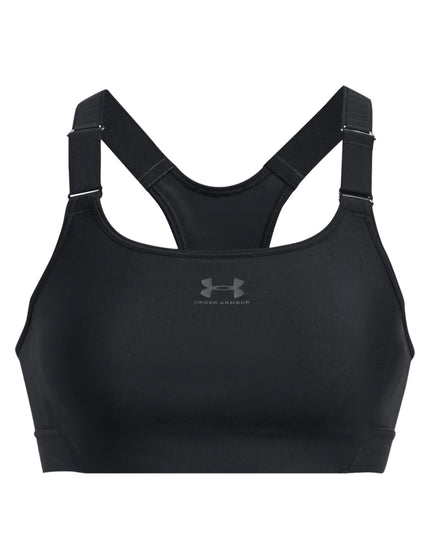 Under Armour HeatGear Armour High Sports Bra - Black/Jet Greyimages6- The Sports Edit