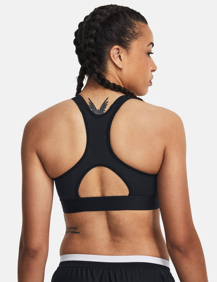 Under Armour HeatGear Armour High Sports Bra - Black/Jet Greyimages2- The Sports Edit