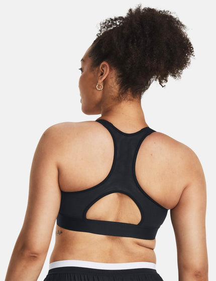 Under Armour HeatGear Armour High Sports Bra - Black/Jet Greyimages5- The Sports Edit
