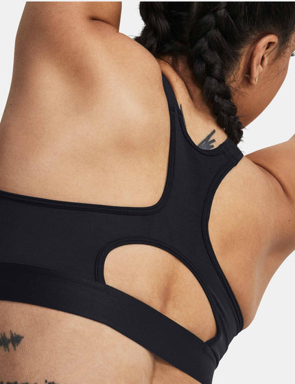 Under Armour HeatGear Armour High Sports Bra - Black/Jet Greyimages3- The Sports Edit