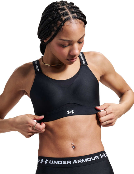 Under Armour Infinity 2.0 High Support Sports Bra - Black/Whiteimages3- The Sports Edit
