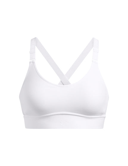 Under Armour Infinity 2.0 Mid Sports Bra - Whiteimages6- The Sports Edit