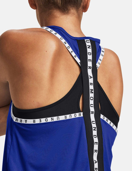 Under Armour Knockout Tank - Team Royal/Whiteimages3- The Sports Edit