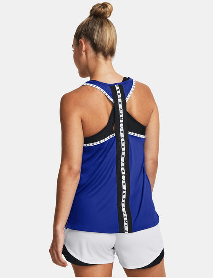 Under Armour Knockout Tank - Team Royal/Whiteimages2- The Sports Edit