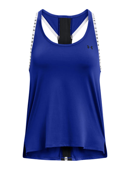 Under Armour Knockout Tank - Team Royal/Whiteimages5- The Sports Edit