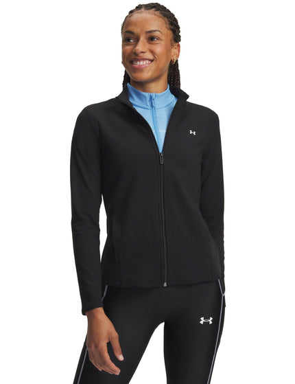 Under Armour Motion Full Zip - Ultimate Black/Whiteimages1- The Sports Edit