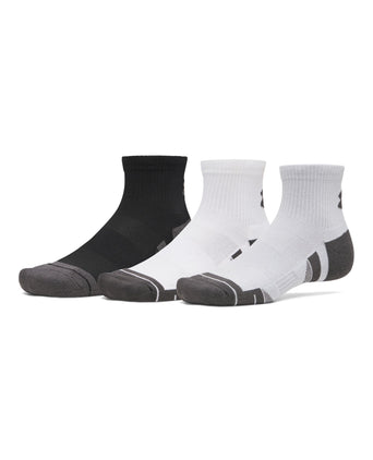 Performance Tech 3-Pack Quarter Socks - Mod Grey/White/Jet Grey
