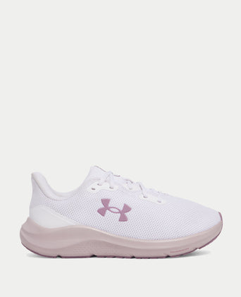 Pursuit 4 Running Shoes - White/Purple Prime