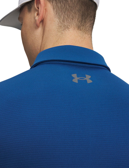 Under Armour Tech Polo - Varsity Blue/Pitch Greyimages3- The Sports Edit