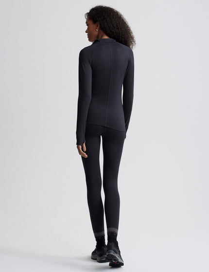 Varley Always Warm Half-Zip Base Layer Top - Black Marlimages6- The Sports Edit