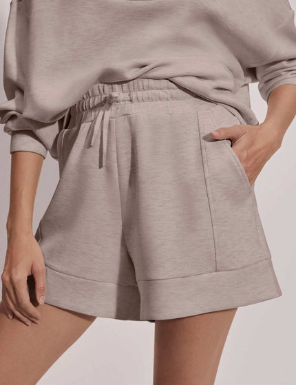 Varley The Doublesoft Shorts Set - Taupe Marlimages3- The Sports Edit