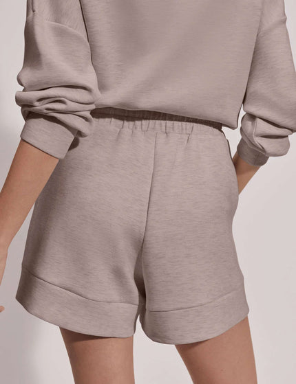 Varley The Doublesoft Shorts Set - Taupe Marlimages4- The Sports Edit