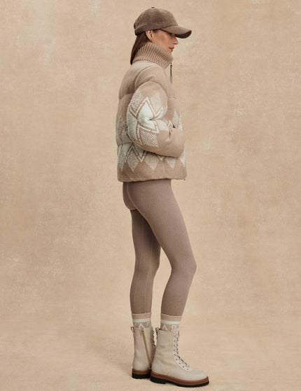 Varley Belinda Knit Puffer - Light Taupeimages6- The Sports Edit