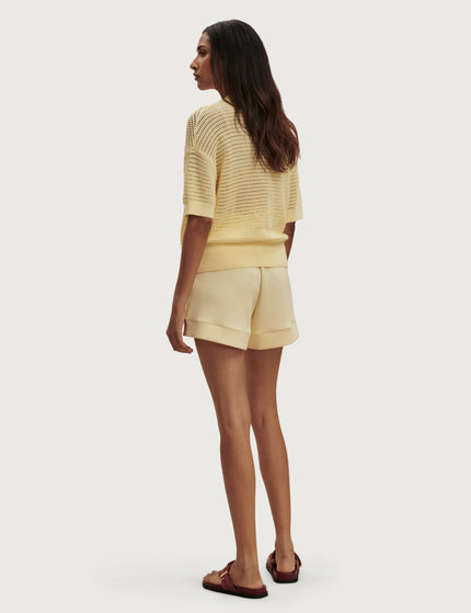 Varley Callie Knit Top - Anise Flowerimages7- The Sports Edit