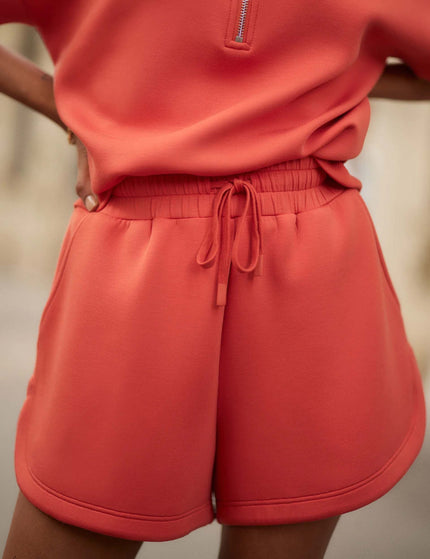 Varley Coulter High Waisted Short 3.5" - Summer Figimages1- The Sports Edit