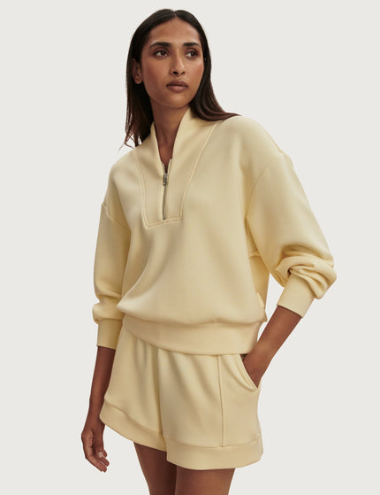 Varley Davidson Sweat - Anise Flowerimages1- The Sports Edit