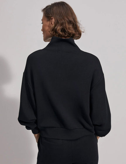 Varley Davidson Sweat - Blackimages2- The Sports Edit