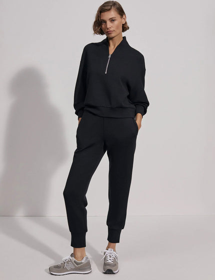 Varley Davidson Sweat - Blackimages3- The Sports Edit