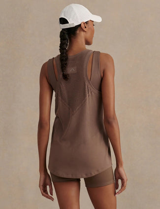 Dayna Seamless Tank - Coffee Quartz